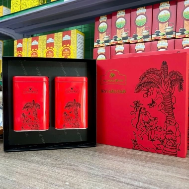 Hộp Trà Hứng Dừa Cao Cấp - Quà Tặng Uy Tín Tân Cương Xanh Cúp Vàng - 330.700₫ 10