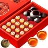 Hộp trà Phổ Nhĩ Quýt + Bộ ấm chén tử sa sang trọng Giá ưu đãi 250.000đ, hàng mới về 10