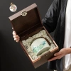 Hộp Trà Shan Tuyết và Thái Nguyên Thượng Hạng 165gr Bảo Trầm Linh Hương Hộp Gỗ Quà Tặng Cao Cấp 8