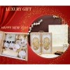 Hộp Trắng Hoàng Gia sang trọng Quà Tết Xuân 2.026 Bính Ngọ Hạt thơm ngon Giá ưu đãi 850.000 VNĐ
