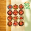 Hộp Tròn Nhỏ Hạt & Mứt Tết Bính Ngọ NTFood - Quà Biếu Lễ Tết, Giá 53k
