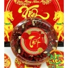 Hộp Tròn Nhỏ Hạt & Mứt Tết Bính Ngọ NTFood - Quà Biếu Lễ Tết, Giá 53k 2