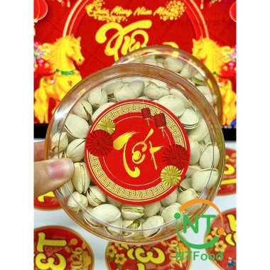 Hộp Tròn Nhỏ Hạt & Mứt Tết Bính Ngọ NTFood - Quà Biếu Lễ Tết, Giá 53k 5