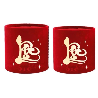 Hộp Trụ Nhung Đỏ Cắm Hoa Đào Đông - Trang trí Tết đẹp, giá ưu đãi 38.000 VND 5