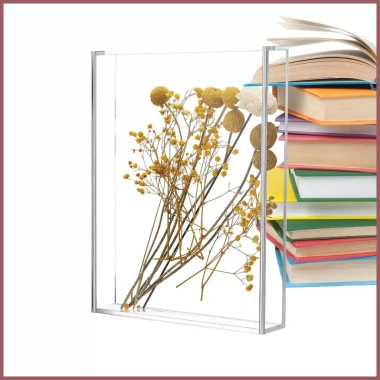 Hộp trưng bày acrylic trong suốt đa chức năng - Giá đỡ ảnh, lưu trữ, giảm còn 210k 3