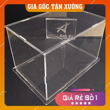 Hộp trưng bày chống bùi mica 20x13x13cm nhiều màu - Giá tận xưởng 94.100₫
