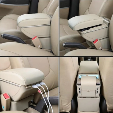 Hộp tỳ tay VINFAST FADIL cao cấp tích hợp USB, bảo hành 12 tháng, giảm giá 450k 7