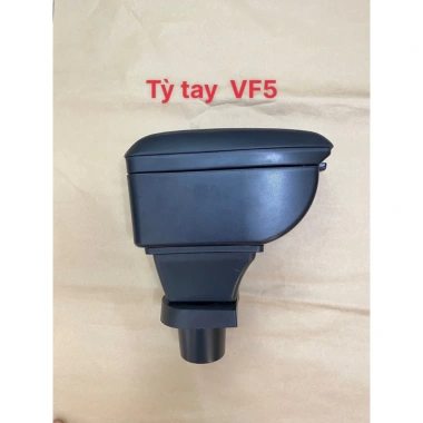 Hộp tỳ tay Vinfast VF5 cao cấp M03 màu đen - Cổng sạc USB tiện lợi, giảm giá tới 380k