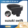 Hộp Tỳ Tay Xe Swift Cao Cấp, Tích Cổng Sạc USB, Chắc Chắn - Giá Sỉ 290.000đ