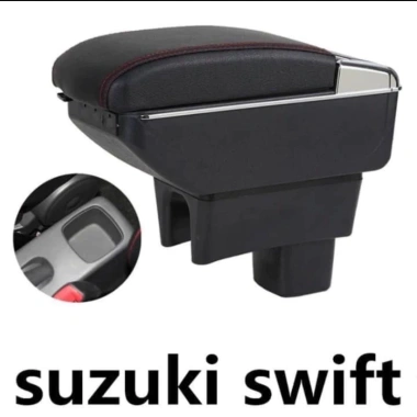 Hộp Tỳ Tay Xe Swift Cao Cấp, Tích Cổng Sạc USB, Chắc Chắn - Giá Sỉ 290.000đ