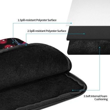 Hộp và Túi Đựng Laptop Spiderman 10‑12‑13‑15‑17 inch Chống Sốc Chống Nước Giá Ưu Đãi 177K 3