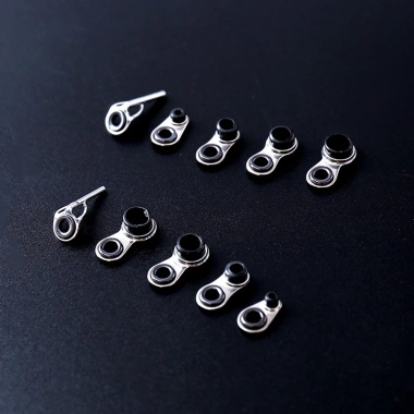 Hộp vòng dẫn cần câu cá thép không gỉ S2 - 4 kích thước 80/75/50/30, giá chỉ 169.605 VND 4