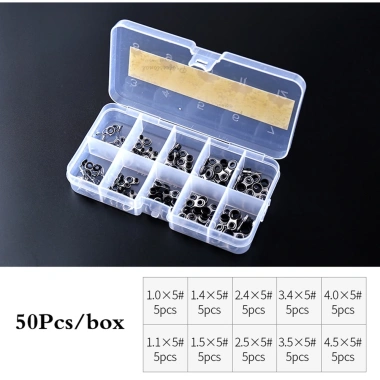 Hộp vòng dẫn cần câu cá thép không gỉ S2 - 4 kích thước 80/75/50/30, giá chỉ 169.605 VND 7