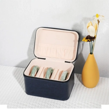 Hộp vòng tay và vòng cổ da PU, nhung chống sốc, lưu trữ trang sức, giá 198.504 VND 8
