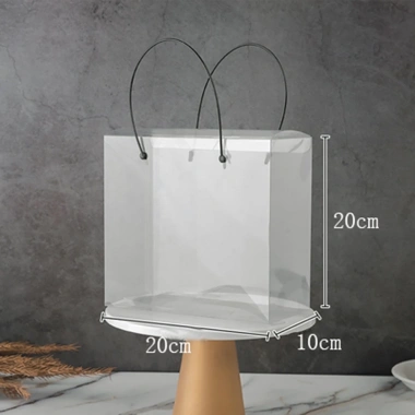 Hộp vuông quai đen THH152 - Hộp quà, đựng hoa sang trọng, giảm giá 19.000đ 10