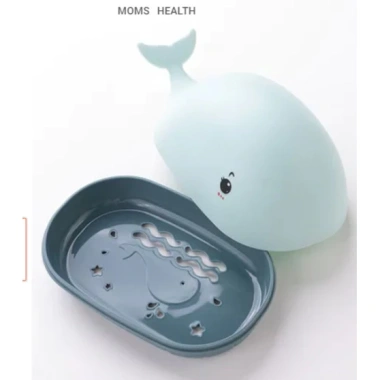 Hộp Xà Bông Nhựa Cá Heo Dễ Thương, Chống Nước Màu Ngẫu Nhiên - Mta-Mart2, Giá 39.000đ