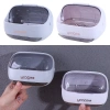 Hộp xà phòng COOLCELLS thoát nước, nắp trong suốt, treo tường, không cần đục lỗ - 99.000₫ 9
