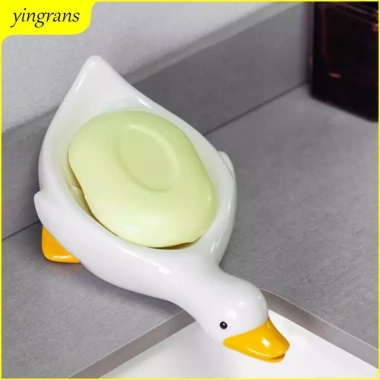 Hộp xà phòng vịt vàng – Đĩa xà phòng thoát nước, phụ kiện tắm, giá 41.800₫