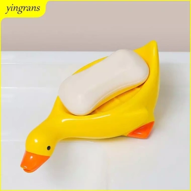 Hộp xà phòng vịt vàng – Đĩa xà phòng thoát nước, phụ kiện tắm, giá 41.800₫