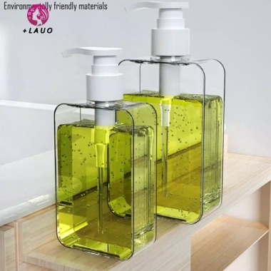 Hộp xà phòng vuông trong suốt + chai dưỡng ẩm bơm nạp lại Emp Springevenstar - giảm 19% 3