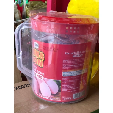 Hộp Xúc Xích Heo Dinh Dưỡng Bin&Bon 50 cây 19g - Chỉ 92.000đ, giảm giá sốc 2
