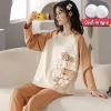 [HOT 2.025] Đồ Ngủ Nữ Đệm Ngực Thời Trang Họa Tiết Rộng Rãi - Mặc Nhà & Đi Chơi 115k
