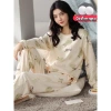 [HOT 2.025] Đồ Ngủ Nữ Đệm Ngực Thời Trang Họa Tiết Rộng Rãi - Mặc Nhà & Đi Chơi 115k 2