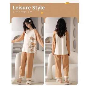 [HOT 2.025] Đồ Ngủ Nữ Đệm Ngực Thời Trang Họa Tiết Rộng Rãi - Mặc Nhà & Đi Chơi 115k 6