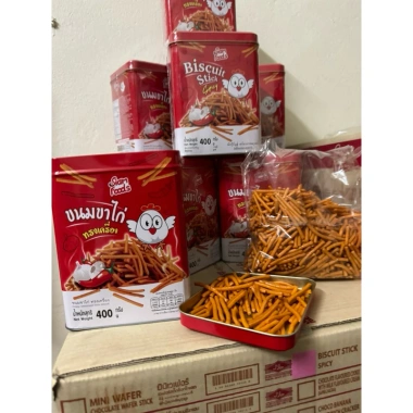 HOT FREESHIP Hộp Bim Bim Que Gà Cay Siam 400g - Bánh hộp sắt vị bim tăm, ngày hết hạn 03/2.026, giá chỉ 85.000 VND 4 HOT FREESHIP Hộp Bim Bim Que Gà Cay Siam 400g - Bánh hộp sắt vị bim tăm, ngày hết hạn 03/2.026, giá chỉ 85.000 VND 4