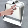 Hót rác inox thép không rỉ tay cầm dài 25-28cm, kèm móc treo, giá 89.000đ