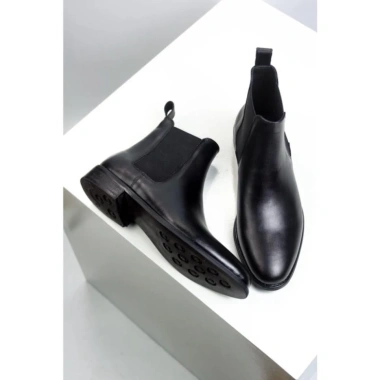 Hot Sale Giày Chelsea Boots nam da bò nguyên tấm, đế cao su 3.5cm, thời trang, giá ưu đãi 6.68 triệu