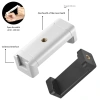 Hot Shoe Kẹp Điện Thoại Phát Trực Tiếp Đứng Ánh Sáng Selfie Tripod 2 Lỗ 1/4 E-Clamp Giá Ưu Đãi 48,715₫ 3
