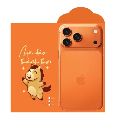 Hot Trend Lì xì iPhone 17 Pro Max cam độc đáo Ngựa Vàng 2.026 Set 20c - Giá chỉ 35.000₫ (giá gốc 44.100₫) 2
