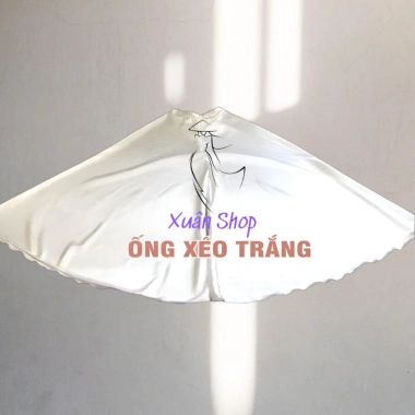 HOT TREND Quần Giả Váy Áo Dài Ống Xéo Loe Rộng Vải Phi Bóng Thoải mái thời trang 130k 2