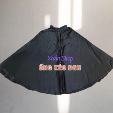 HOT TREND Quần Giả Váy Áo Dài Ống Xéo Loe Rộng Vải Phi Bóng Thoải mái thời trang 130k 4