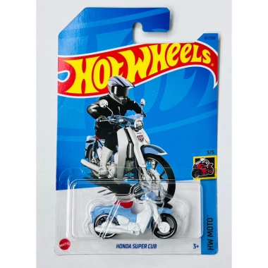 Hot Wheels Honda Super Cub Xanh Mint - Xe mô hình Full Card 125k tại Hobby Store