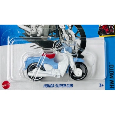 Hot Wheels Honda Super Cub Xanh Mint - Xe mô hình Full Card 125k tại Hobby Store