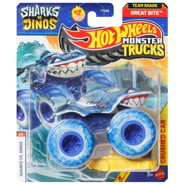 Hot Wheels Monster Trucks FEJ44 1:64 Diecast 4x4 Offroad Đua Cát Xe Bé Trai