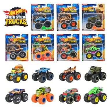 Hot Wheels Monster Trucks Wild Bigfoot Inertia 1:64 Xe đồ chơi hợp kim giá chỉ 225.500₫