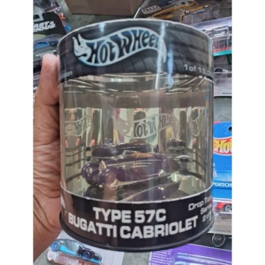 Hot Wheels Oil Can Type 57C Bugatti Cabriolet Limited 1 trong 15.000 Giá chỉ 1.149.999 VND