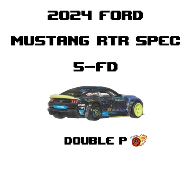 Hot Wheels Premium Car Culture Circuit Legends 2.024 Ford Mustang RTR Spec 5-FD - Giá 269.000₫ 3