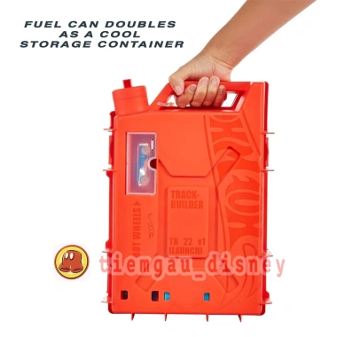 HOT WHEELS Thùng Nhiên Liệu Đường Đua Builder Fuel Can Stunt Box Giá 749.000 VND 3