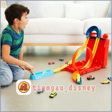 HOT WHEELS Thùng Nhiên Liệu Đường Đua Builder Fuel Can Stunt Box Giá 749.000 VND 5