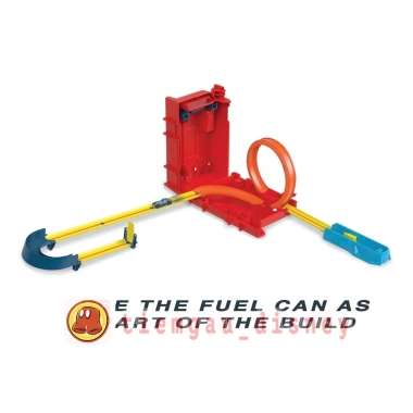 HOT WHEELS Thùng Nhiên Liệu Đường Đua Builder Fuel Can Stunt Box Giá 749.000 VND 7