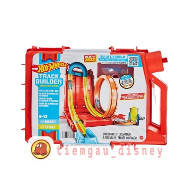 HOT WHEELS Thùng Nhiên Liệu Đường Đua Builder Fuel Can Stunt Box Giá 749.000 VND 9