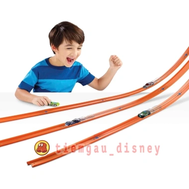 Hot Wheels Track Builder Unlimited Straight 43 Thanh Nối + 1 Xe Giá 899.000₫