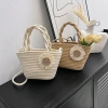 HOTREN 2.024 Túi Cối Mini Hoa Cúc - Túi Đi Biển Quảng Châu, Phong Cách Nhật Bản, Giá 75k