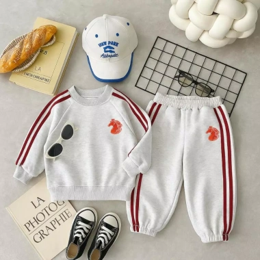 Hotrend Bộ Nỉ Thể Thao Thu Đông Viền Sọc Size 9-42kg Bé Trai Bé Gái 36.000 VND 7 Hotrend Bộ Nỉ Thể Thao Thu Đông Viền Sọc Size 9-42kg Bé Trai Bé Gái 36.000 VND 7