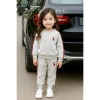 Hotrend Bộ Nỉ Thể Thao Thu Đông Viền Sọc Size 9-42kg Bé Trai Bé Gái 36.000 VND 9