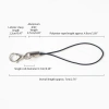 Hrtyvhin 2 Gói Dây Di Động Carabiner Xích Nylon Treo Điện Thoại MP 33.909 VND 2